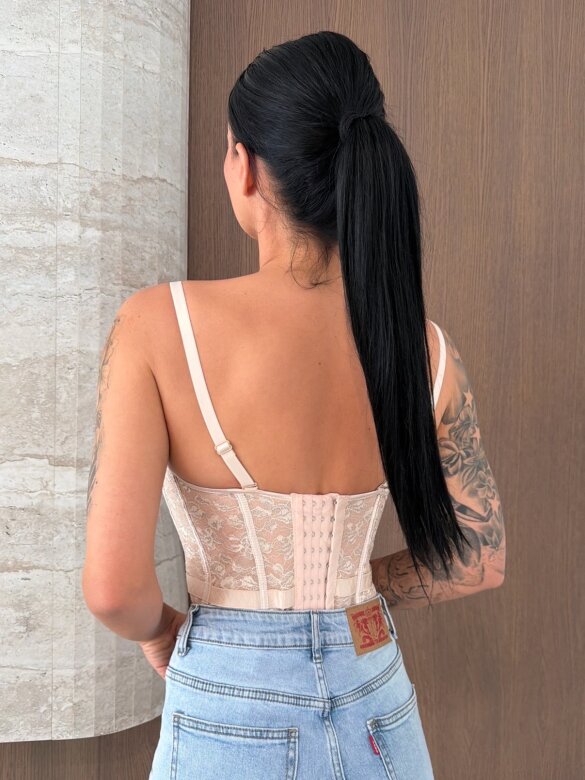 Gorset Solarie beżowy 