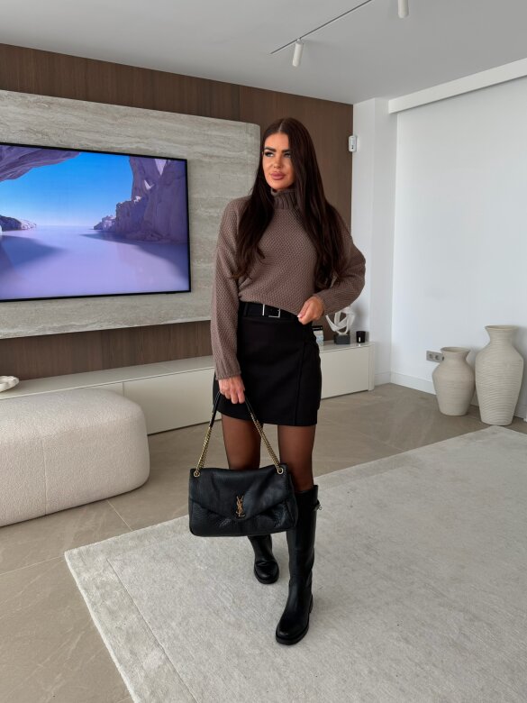 Spódniczko-szorty Vorte czarne