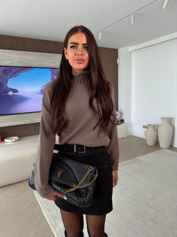 Spódniczko-szorty Vorte czarne