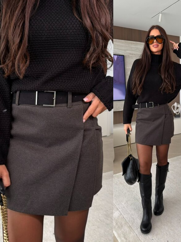 Spódniczko-szorty Vorte grafitowe 