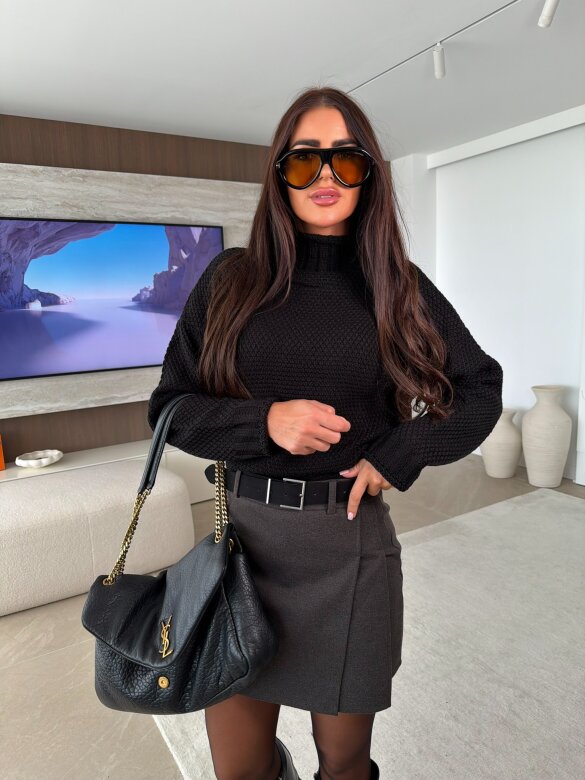 Spódniczko-szorty Vorte grafitowe 