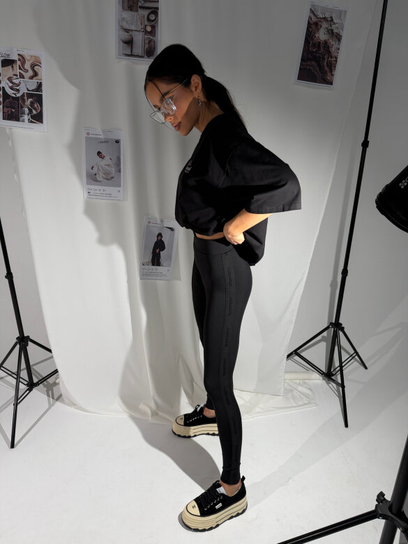 Legginsy Karlo czarne