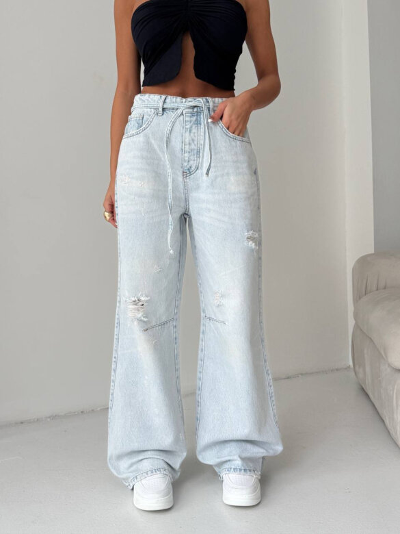 Spodnie Forest jeans jasnoniebieskie