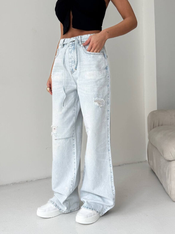 Spodnie Forest jeans jasnoniebieskie