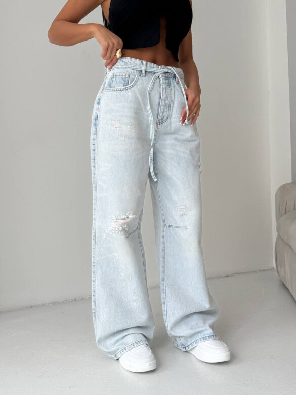 Spodnie Forest jeans jasnoniebieskie