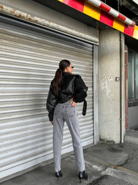 Spodnie Brister jeans szare 