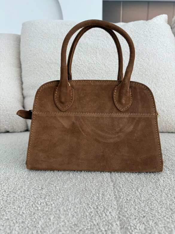 Torebka Choice zamszowa karmelowa 