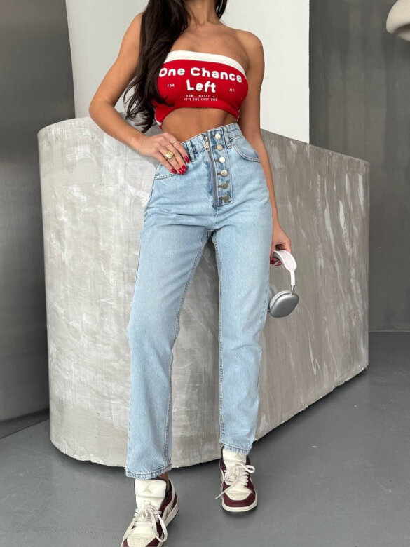 Spodnie Jurii jeans niebieskie 