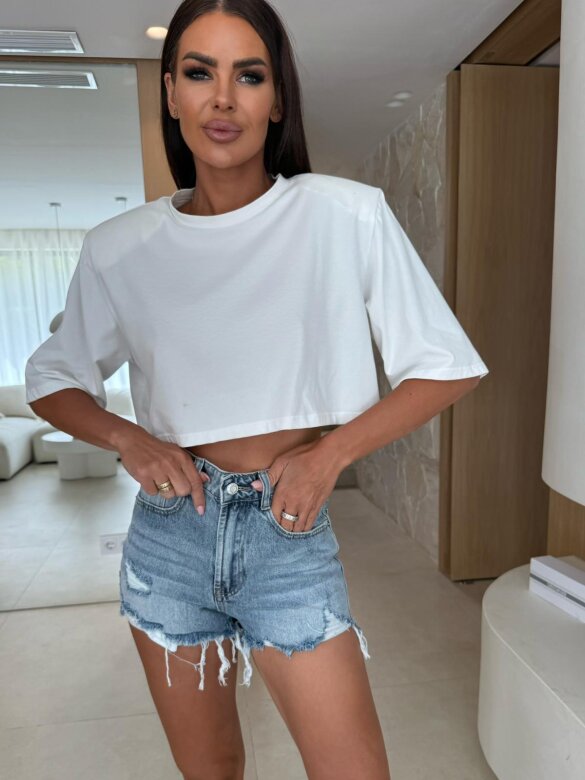 Spodenki Rocky jeans niebieskie
