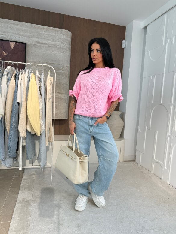 Sweter Labria różowy