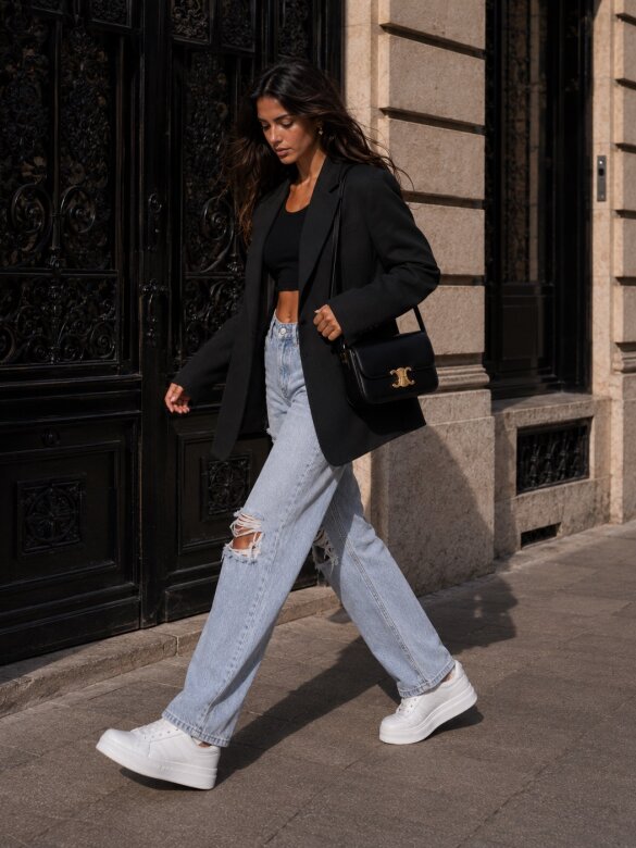 Spodnie Britsi jeans jasnoniebieskie 