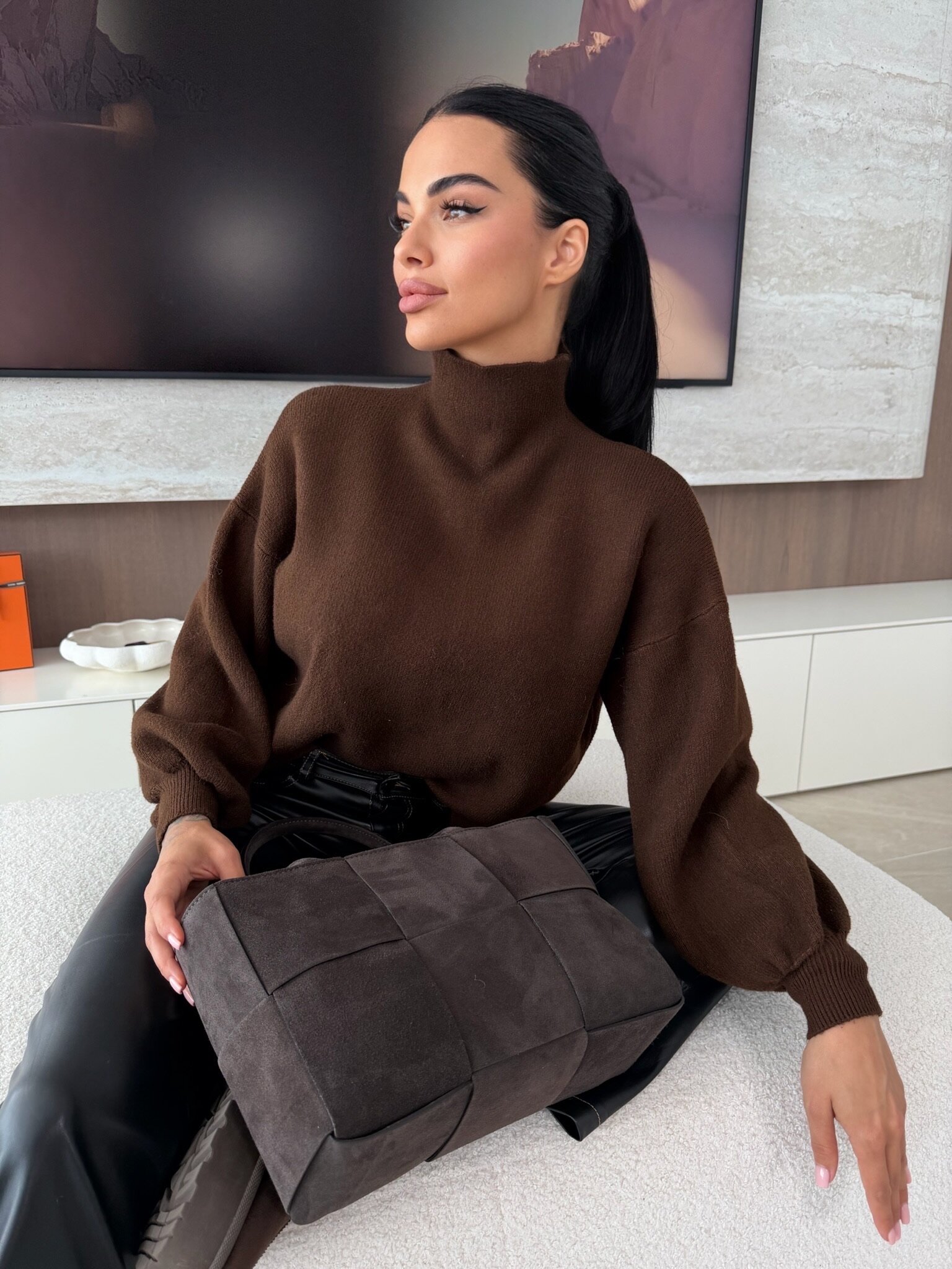 Półgolf Cody czekoladowy