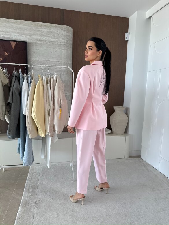 Komplet 2w1 Paello garniturowy pudrowy 