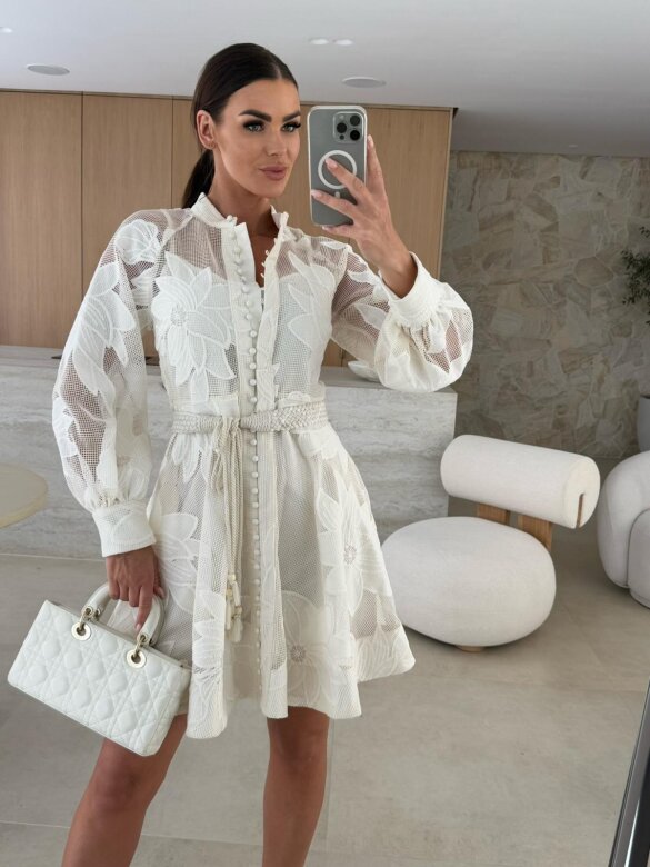 Sukienka Berenice ecru