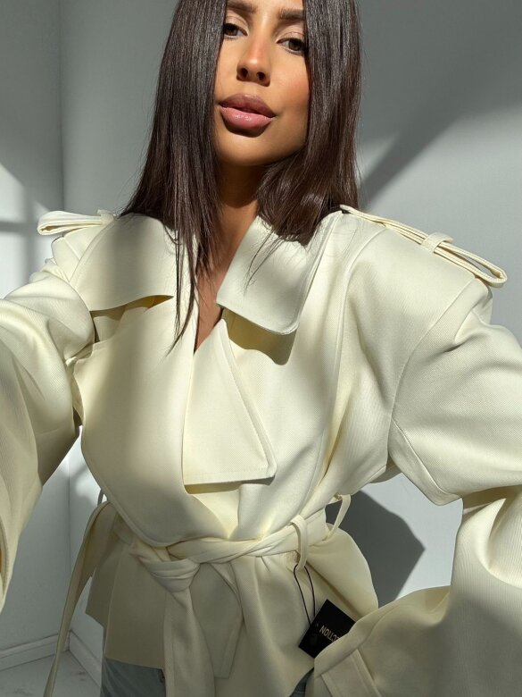 Kurtka Primavera butter yellow