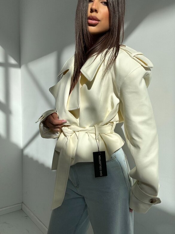 Kurtka Primavera butter yellow