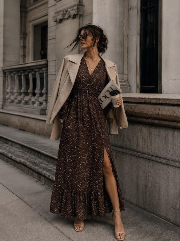 Dress Evena chocolate