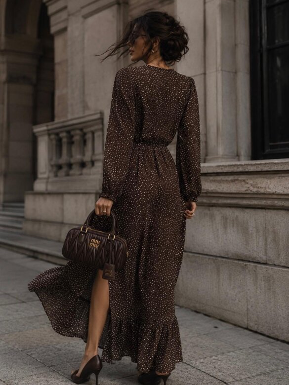 Dress Evena chocolate