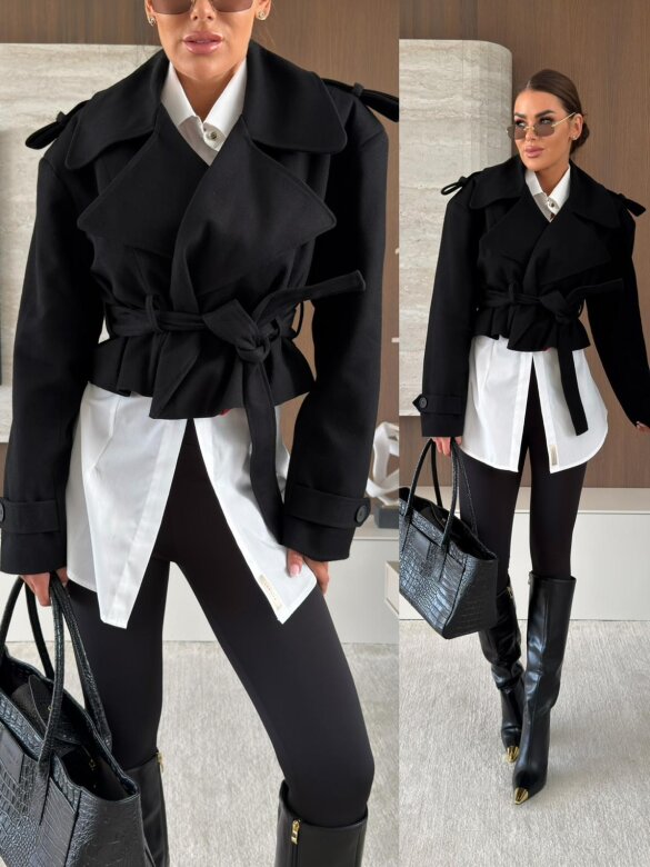 Jacket Primavera cotton black