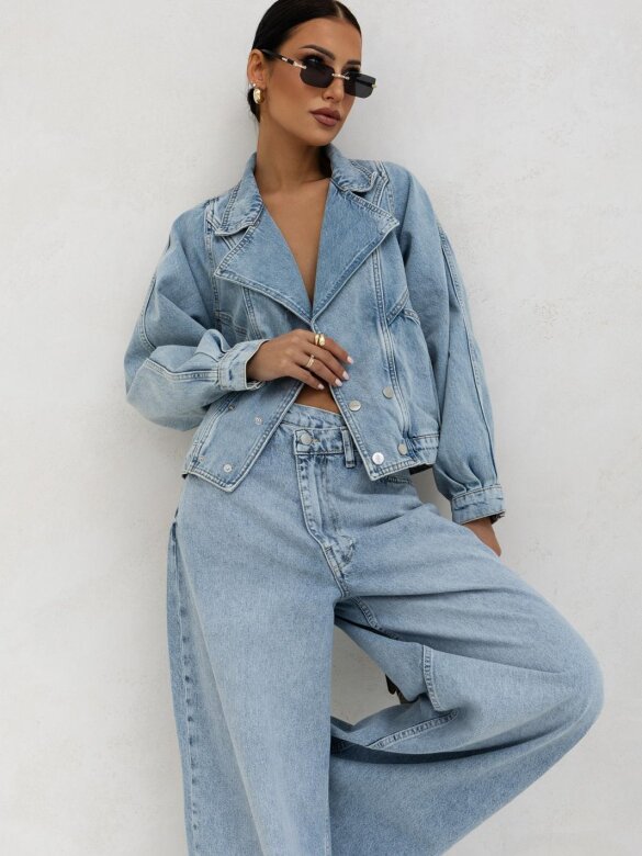 Katana Pharrell jeans jasnoniebieska