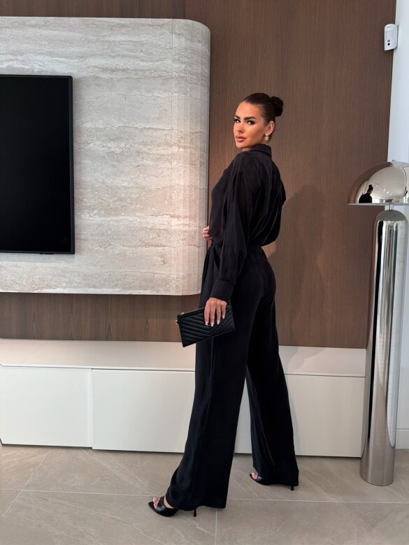 Komplet 2w1 Diamente czarny