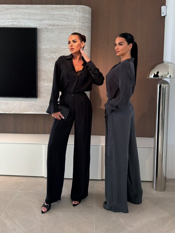 Komplet 2w1 Diamente czarny