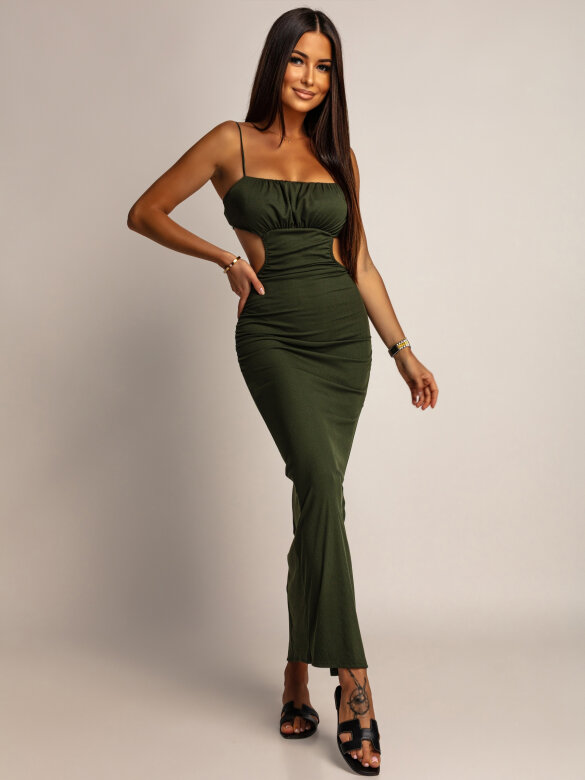 Sukienka Zuzi khaki 
