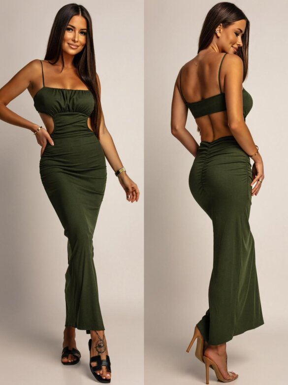 Sukienka Zuzi khaki 