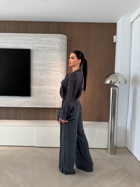 Komplet 2w1 Diamente grafitowy