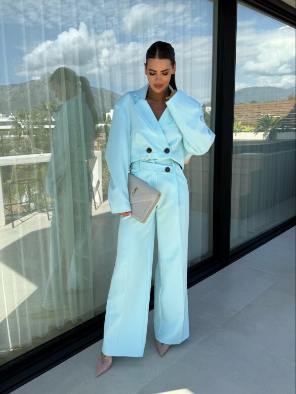 Spodnie Driss elegant jasnoniebieskie 