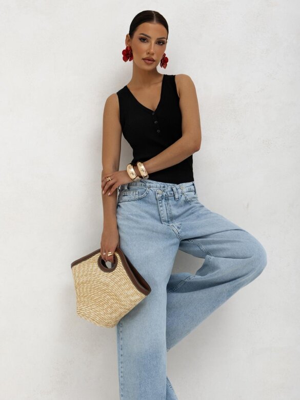 Top Zendaye czarny