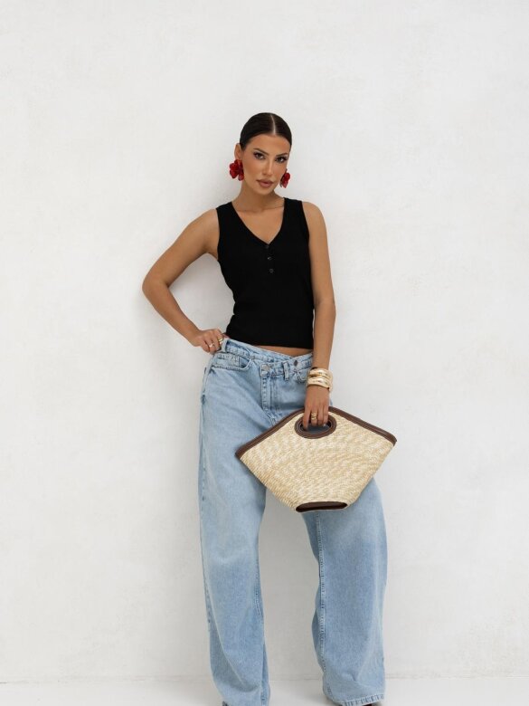 Top Zendaye czarny