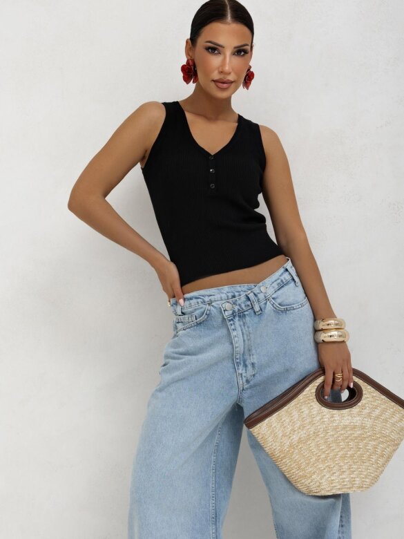 Top Zendaye czarny