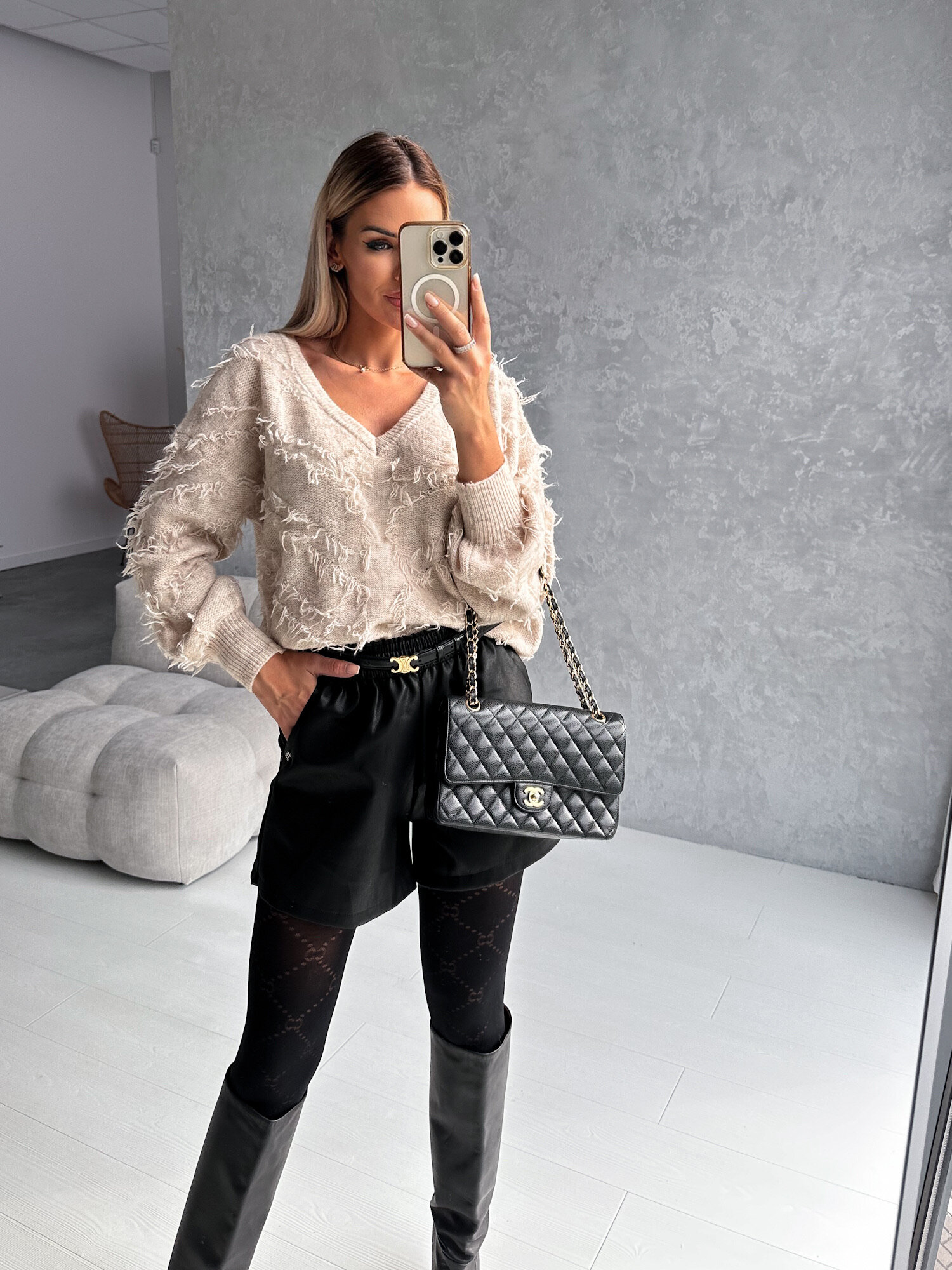 Sweter Melody beżowy