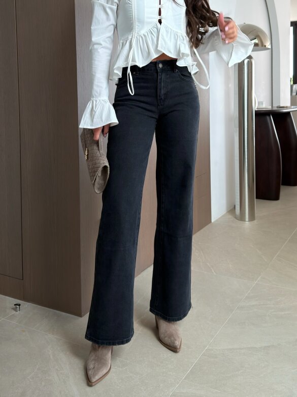 Spodnie Selio jeans czarne 