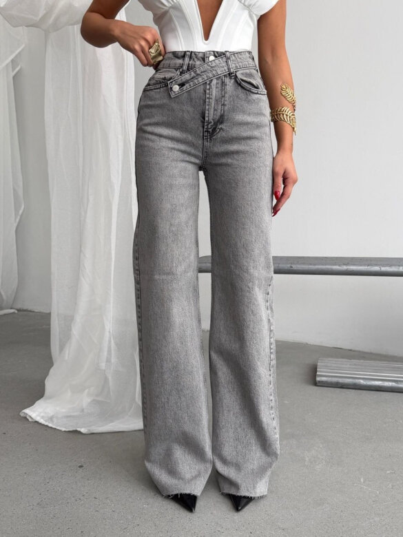 Trousers Clifton jeans dark grey 