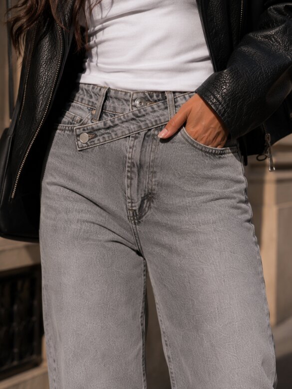 Trousers Clifton jeans dark grey 