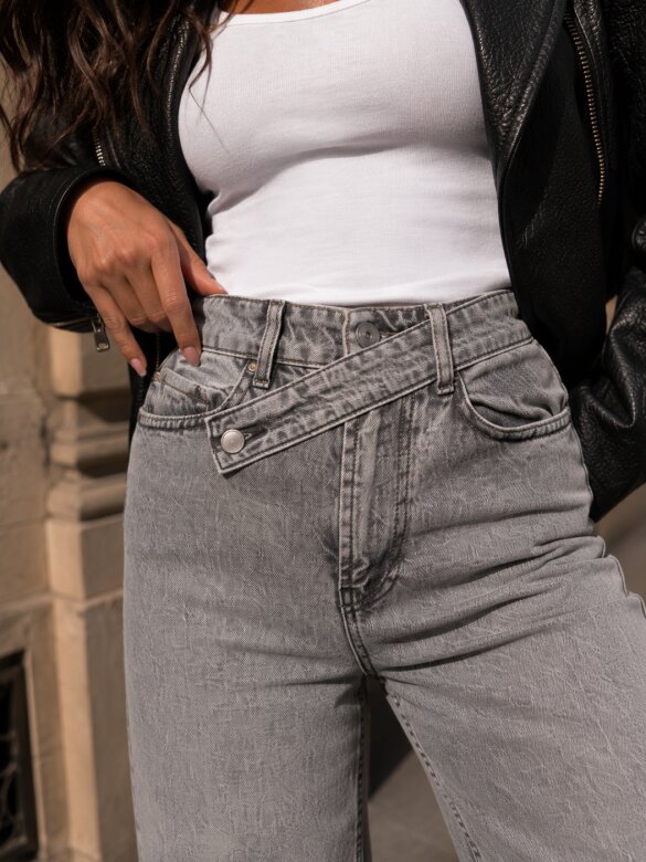 Trousers Clifton jeans dark grey 