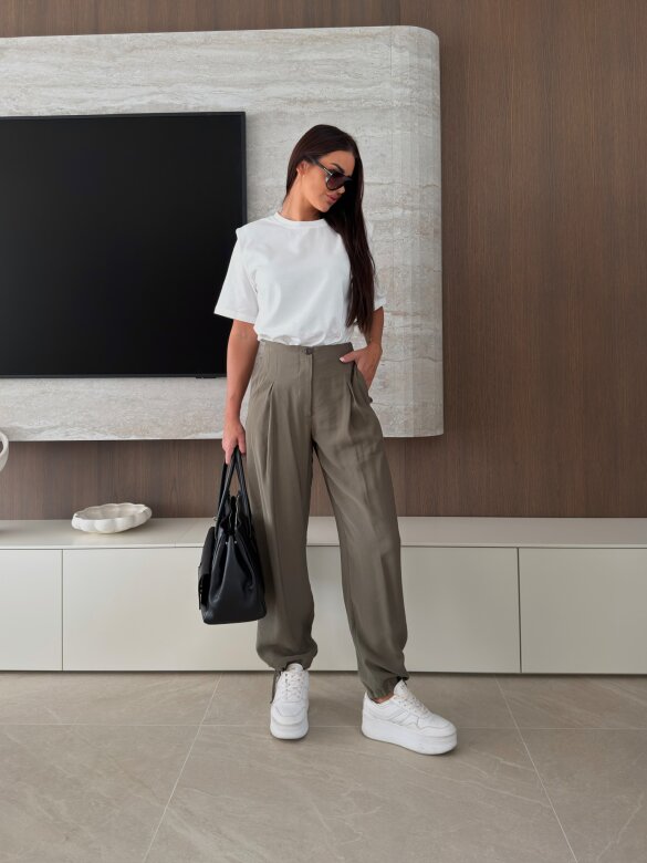 Trousers Henrick khaki 