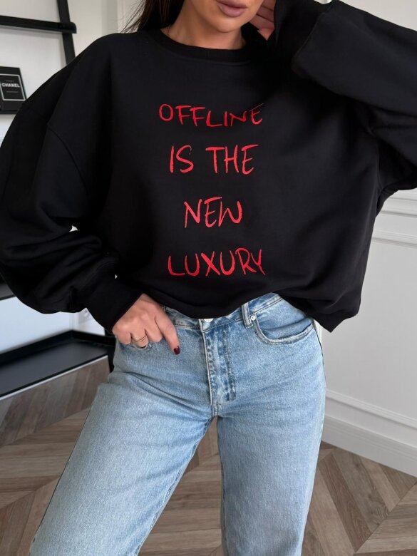 Bluza Offline czarna