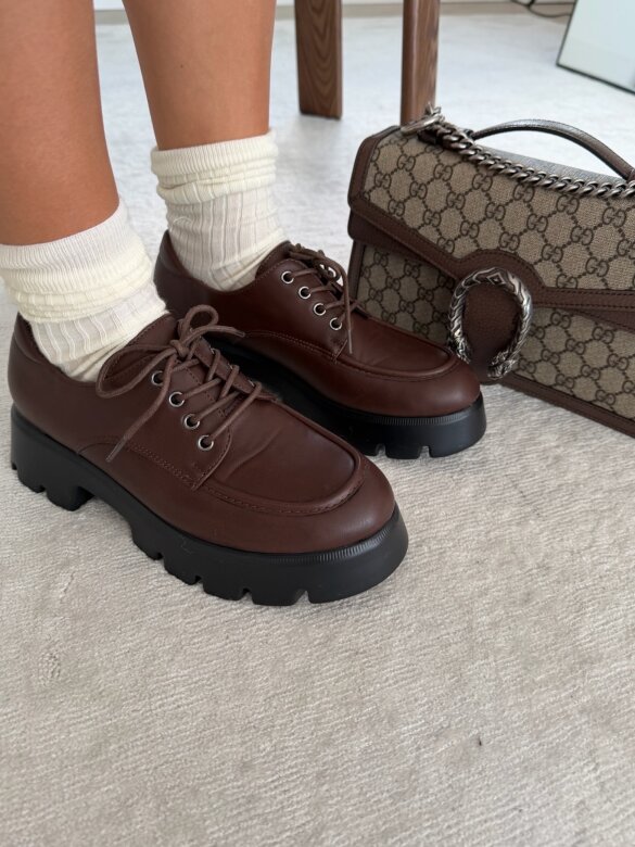 Mokasyny Howard czekoladowe