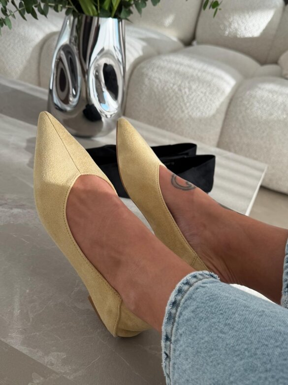 Baleriny Porto cytrynowe 