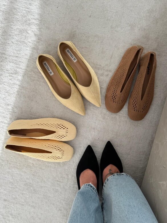 Baleriny Porto cytrynowe 