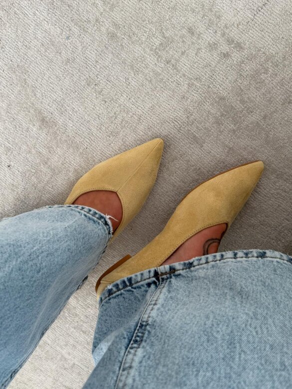 Baleriny Porto cytrynowe 