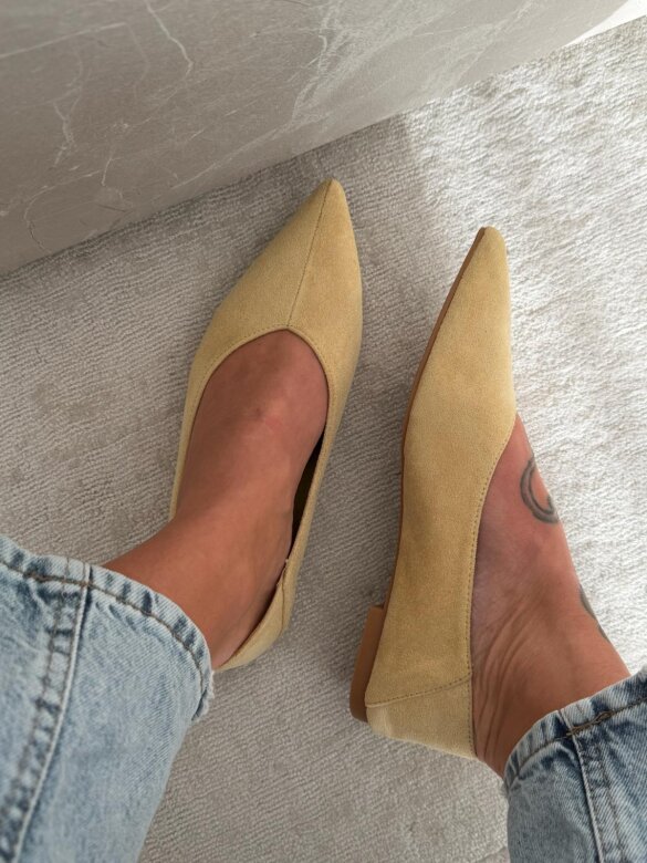 Baleriny Porto cytrynowe 