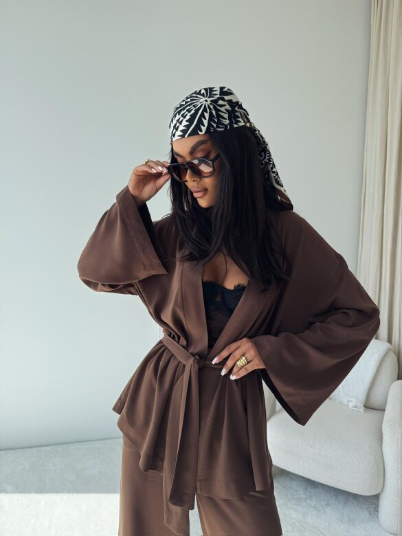 Kimono Sheraton czekoladowe 
