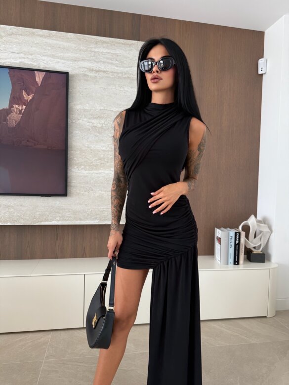 Sukienka Granny maxi czarna 