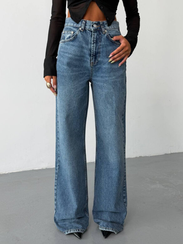 Spodnie Zerro jeans ciemnoniebieskie