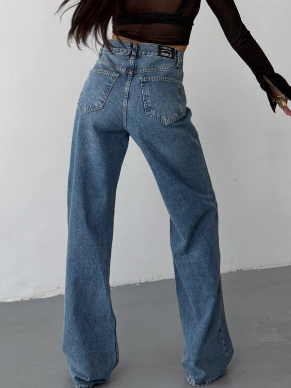 Spodnie Zerro jeans ciemnoniebieskie