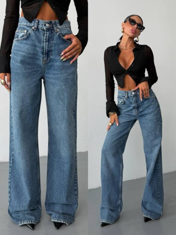 Spodnie Zerro jeans ciemnoniebieskie